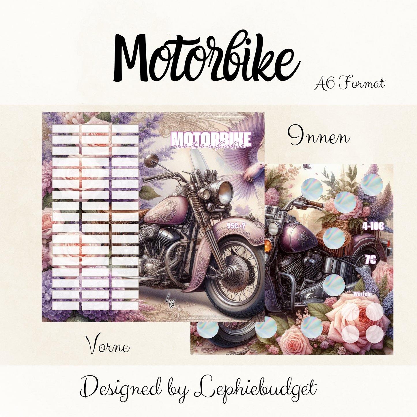 Motorbike / Klappkarte