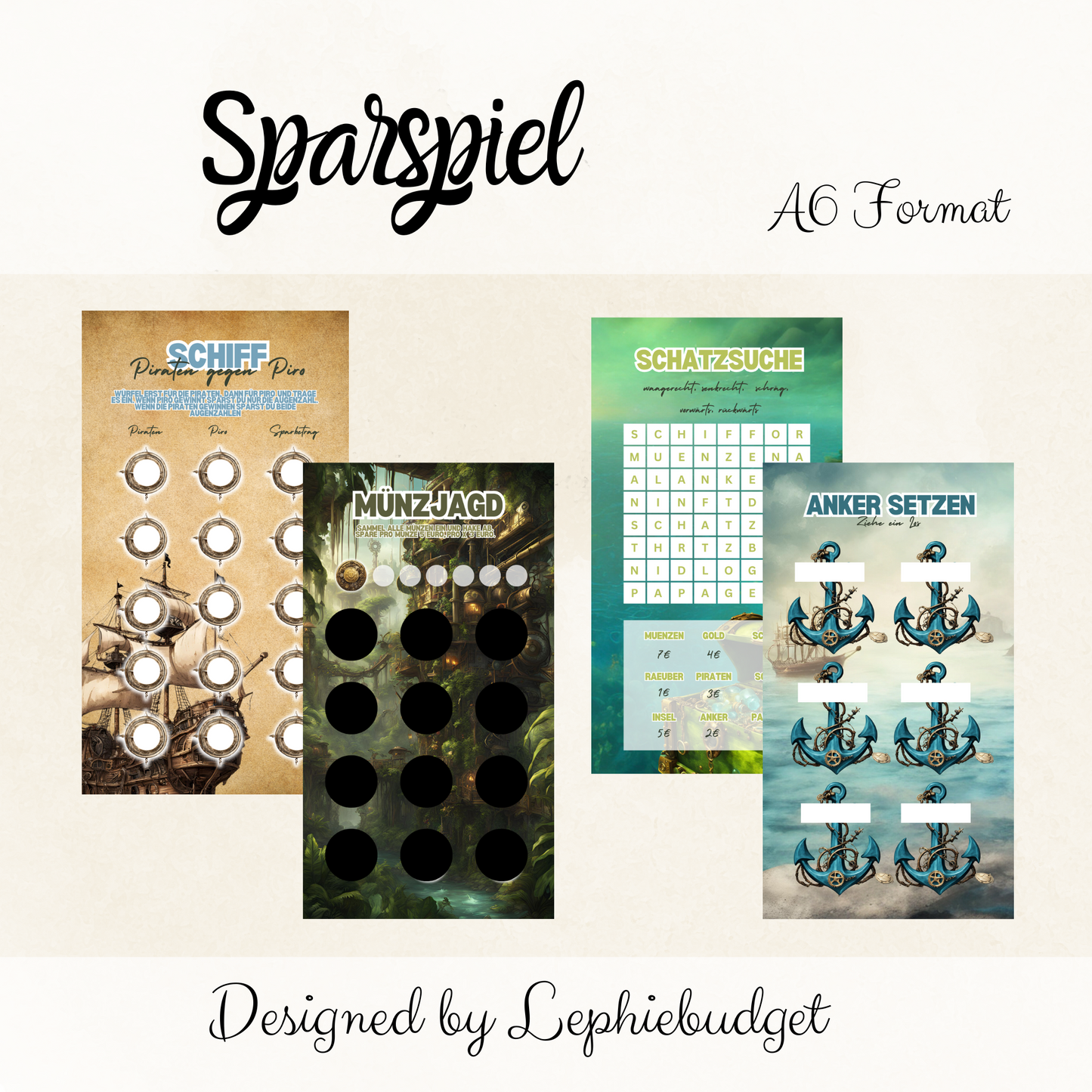 Piros Steam Treasure / Sparspiel