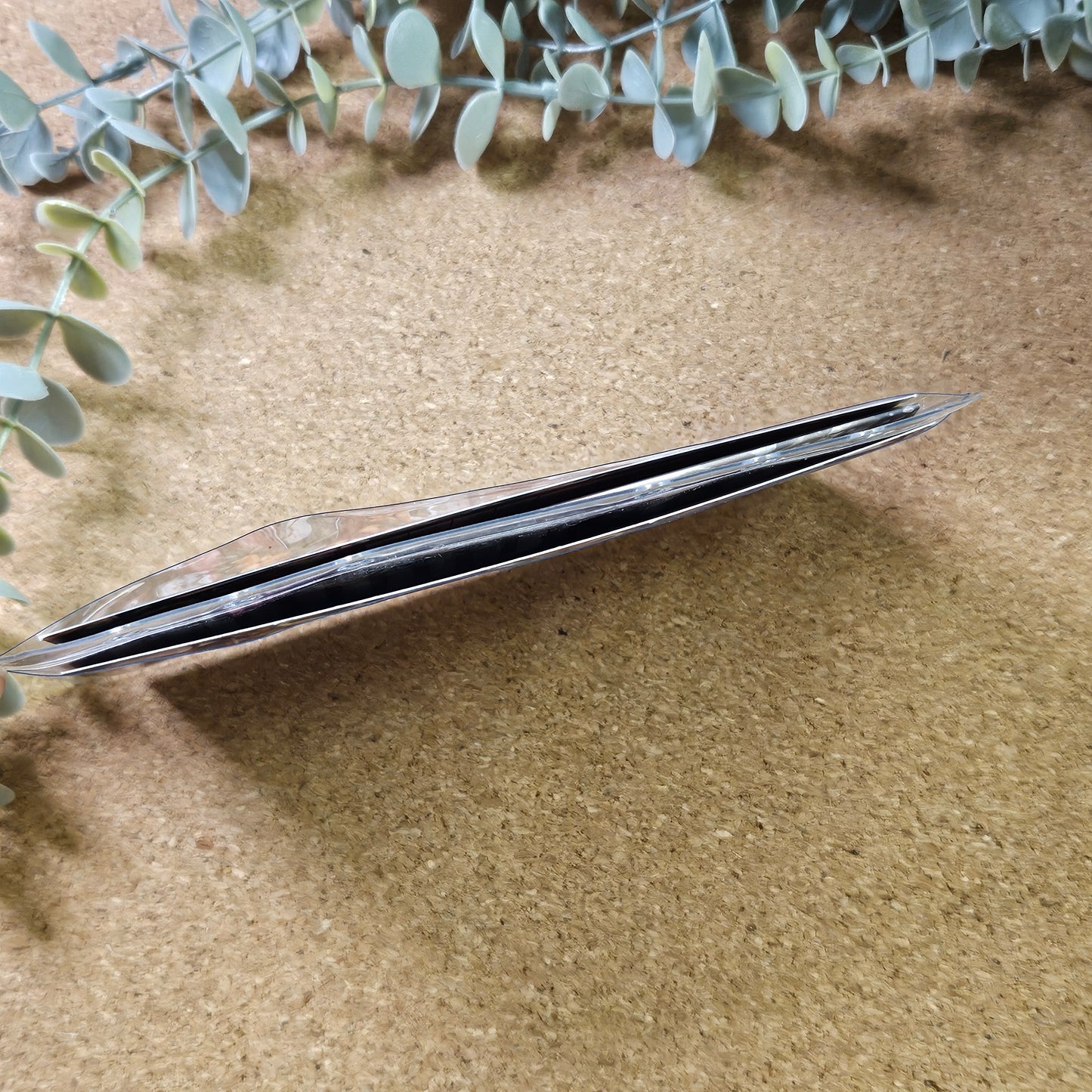 A6 clear Hüllen / 2 Fächer / Seiteneinschub 2.0