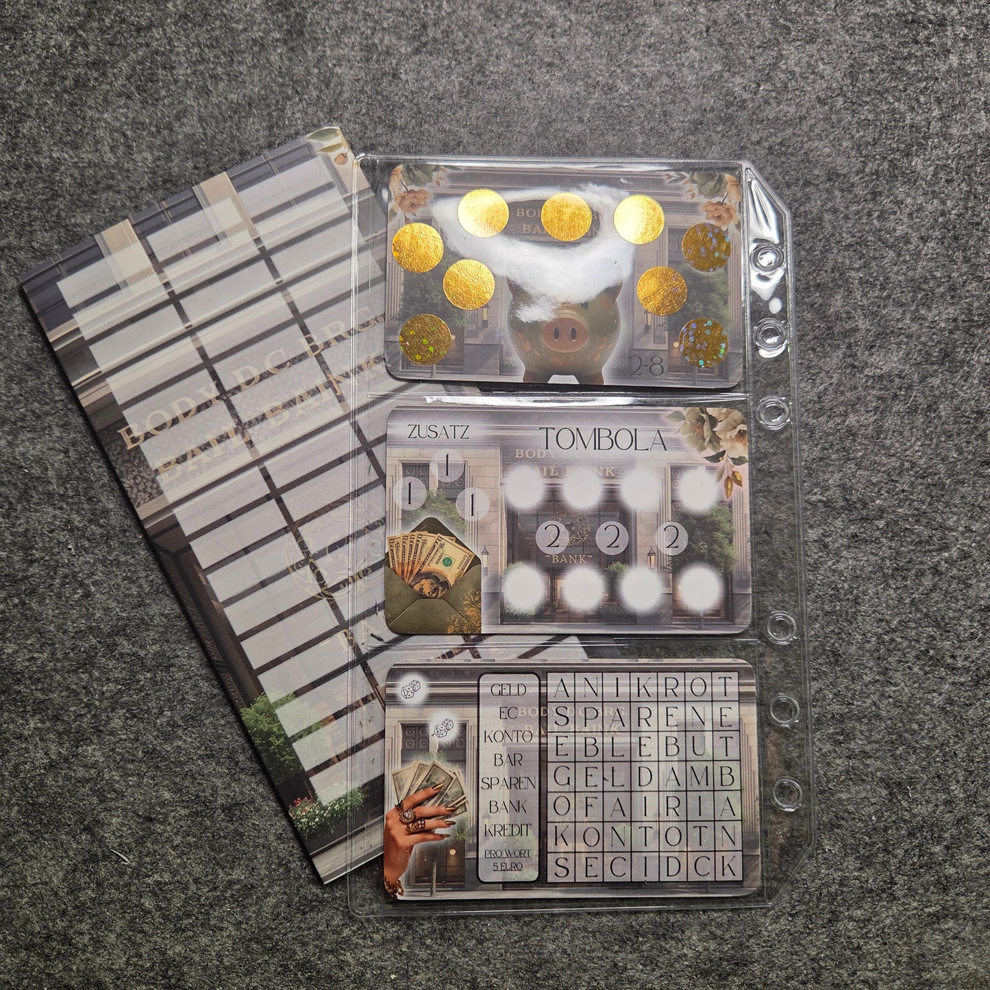 A6 Double Clear Hülle, 1-fach und 3-fach (3 Stück)