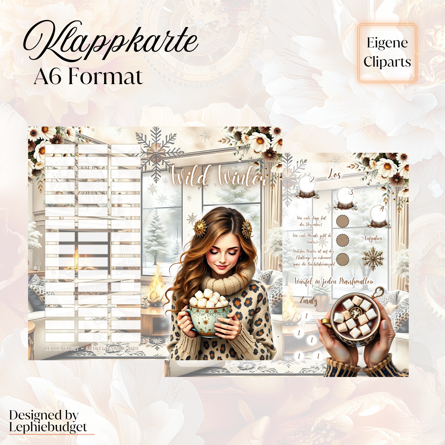 Wild Winter / Klappkarte
