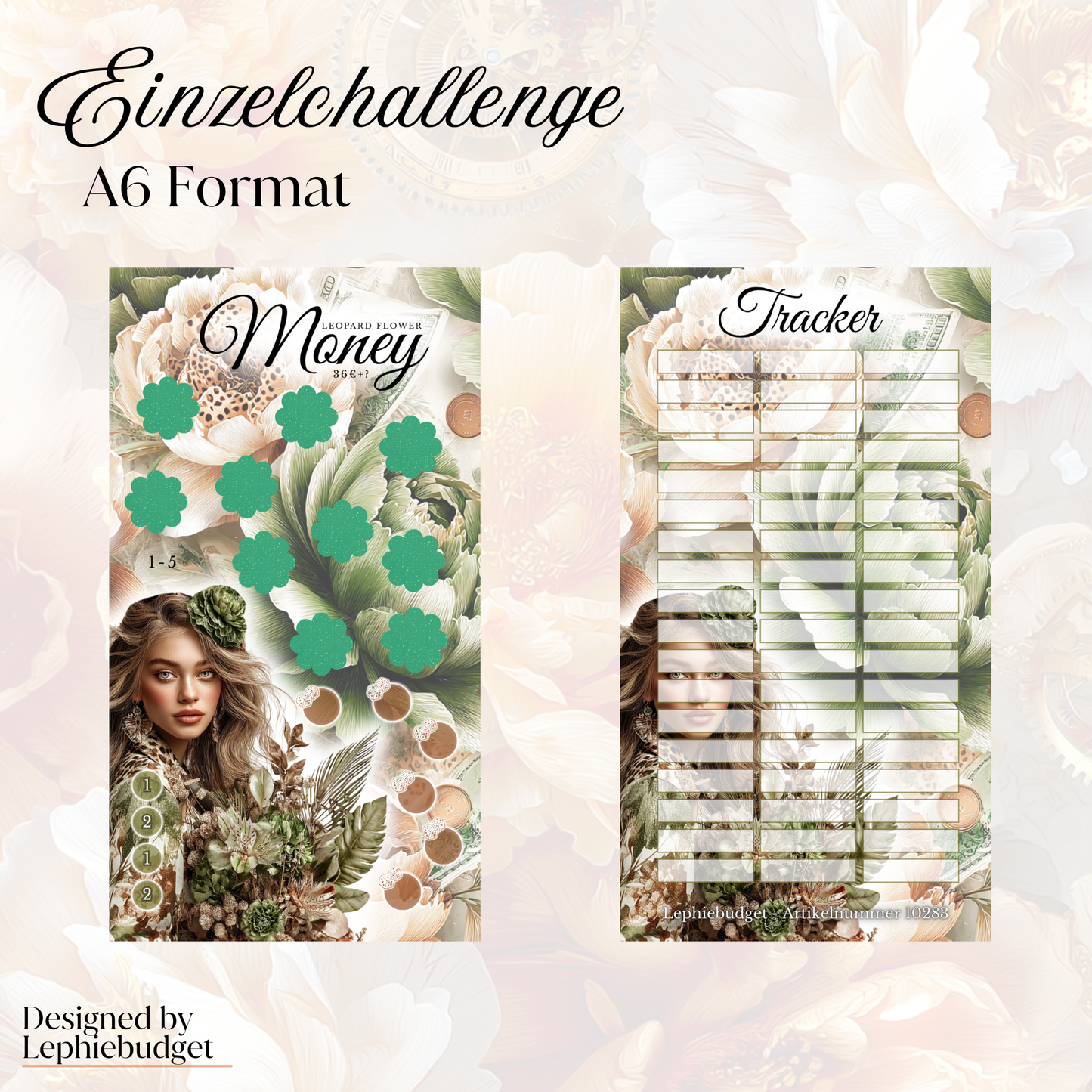 Leopard Flower Money / Mixchallenge A6