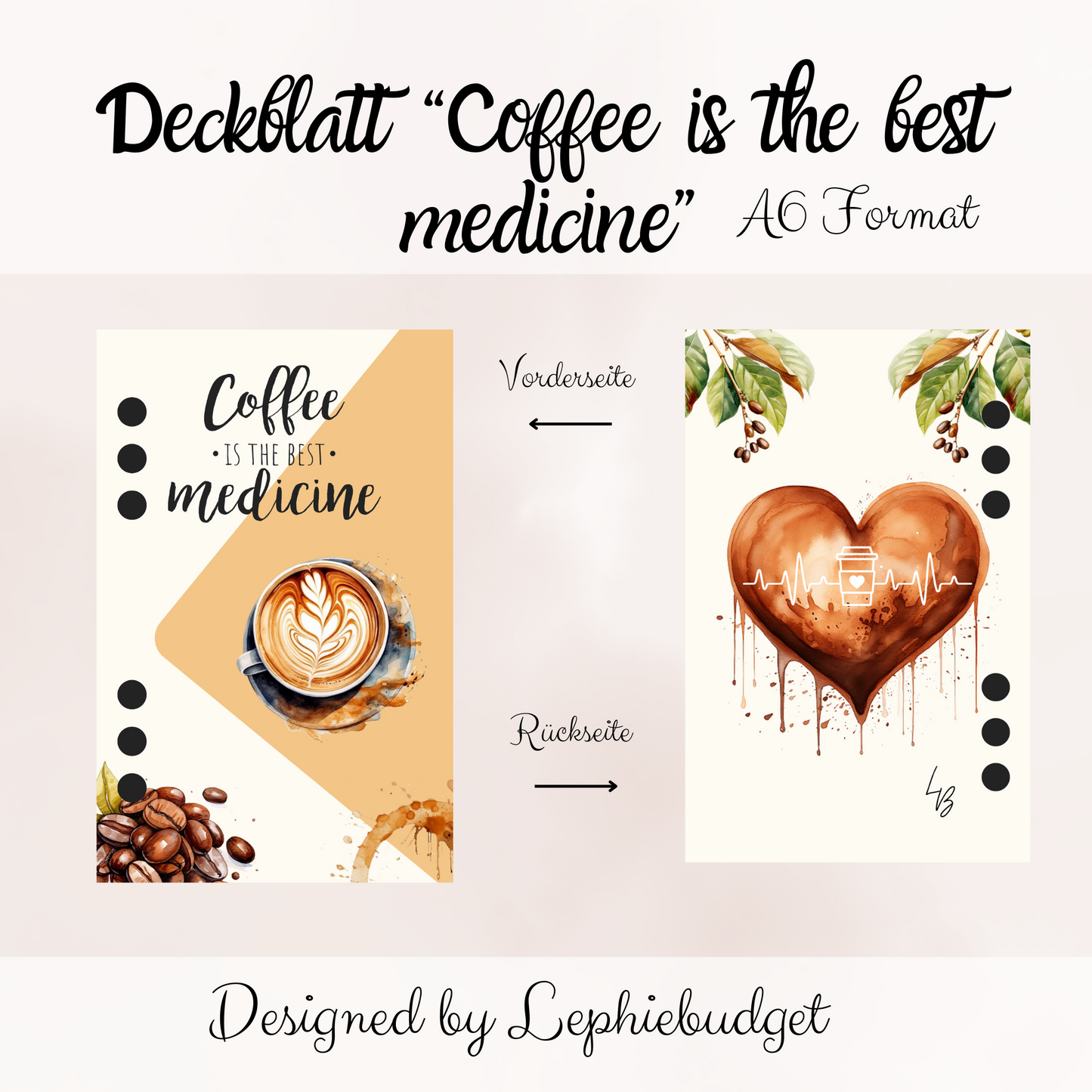 Deckblatt "Coffee is the best medicine"