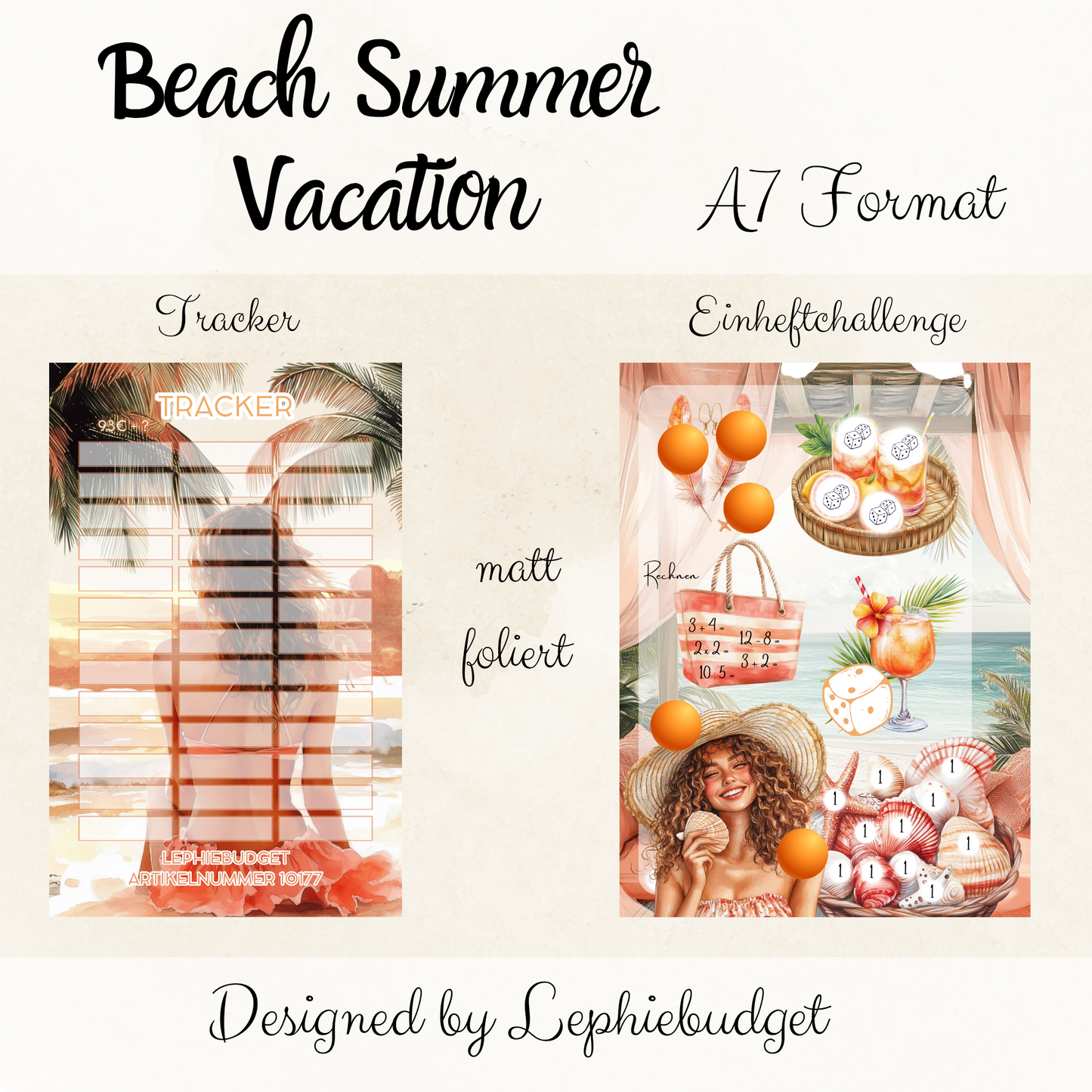 Beach Summer Vacation Mini Challenge