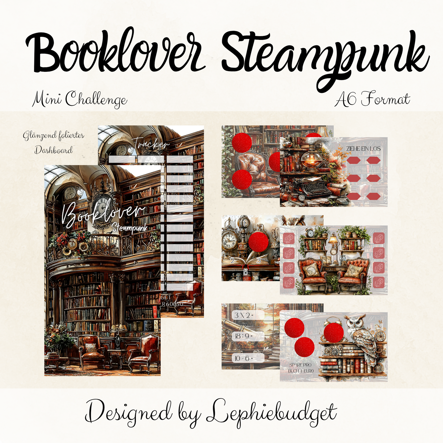 Mini Booklover Steampunk Challenge
