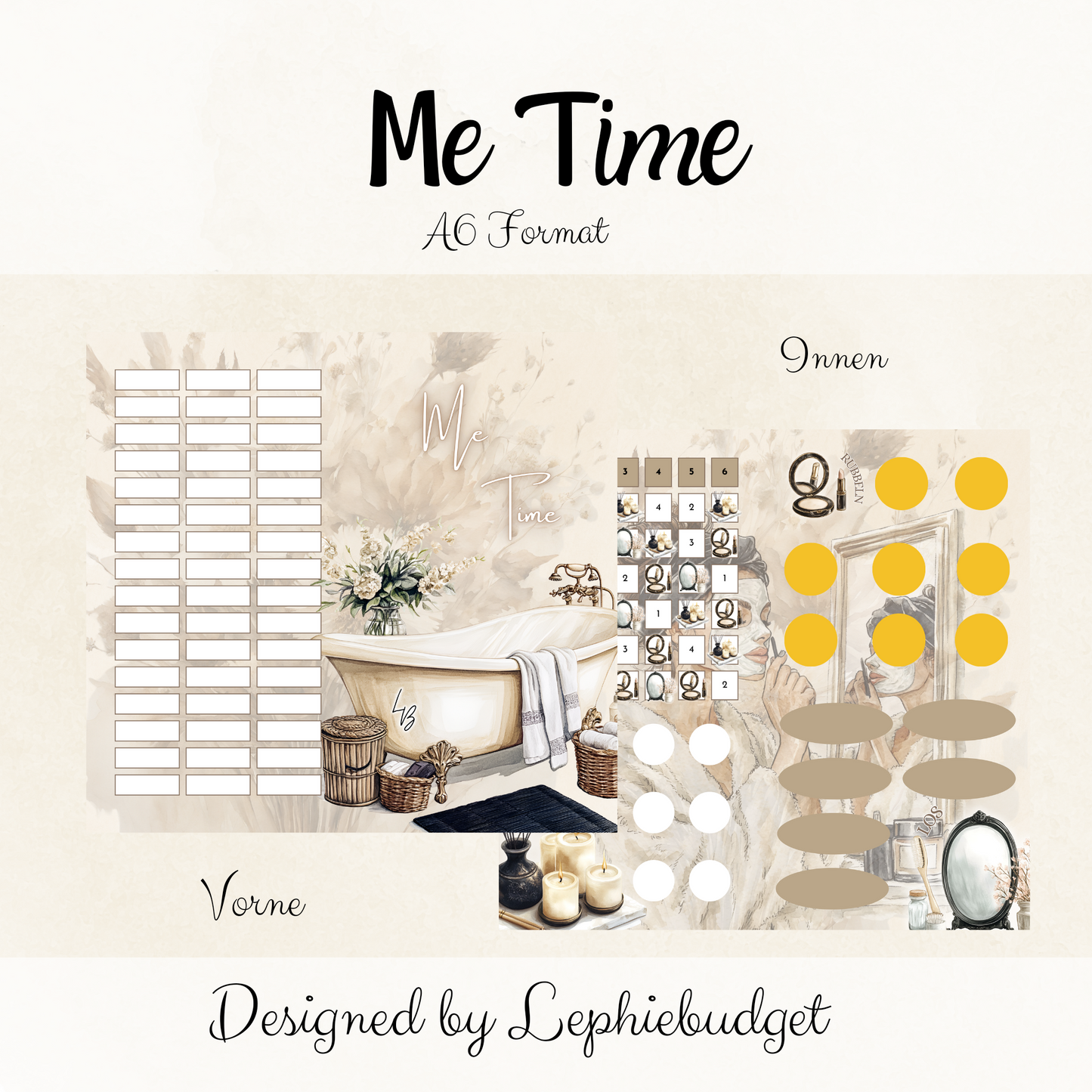 Me Time / Klappkarte