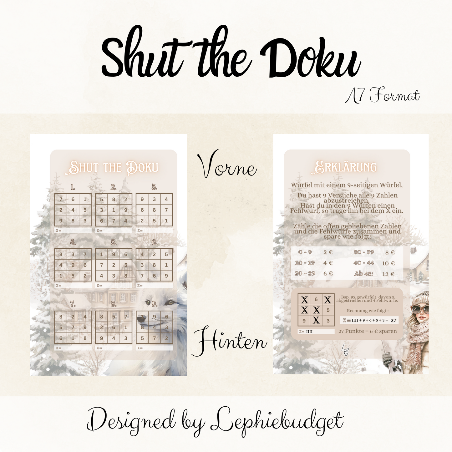 Shut the Doku / Würfelspiel