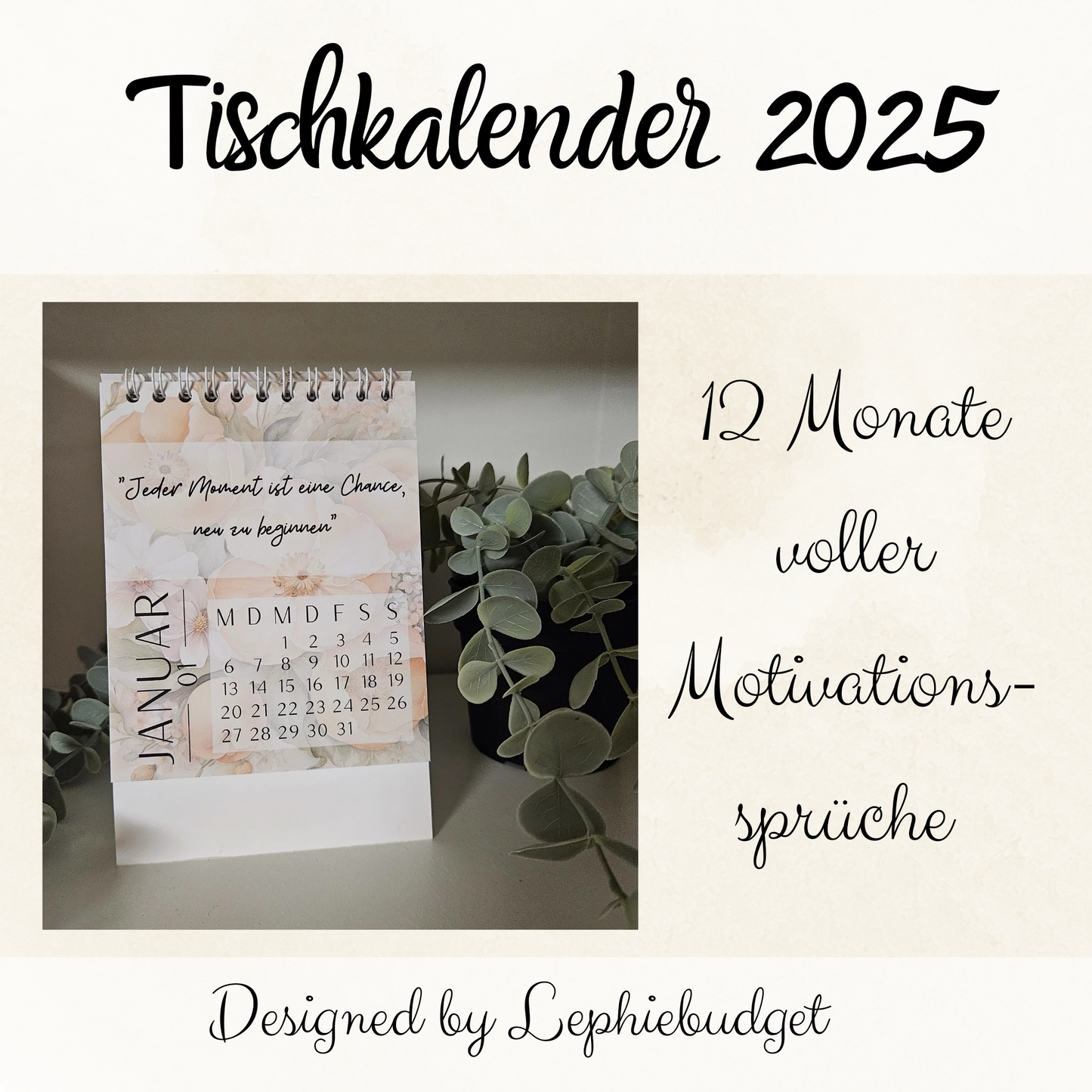 Tischkalender 2025