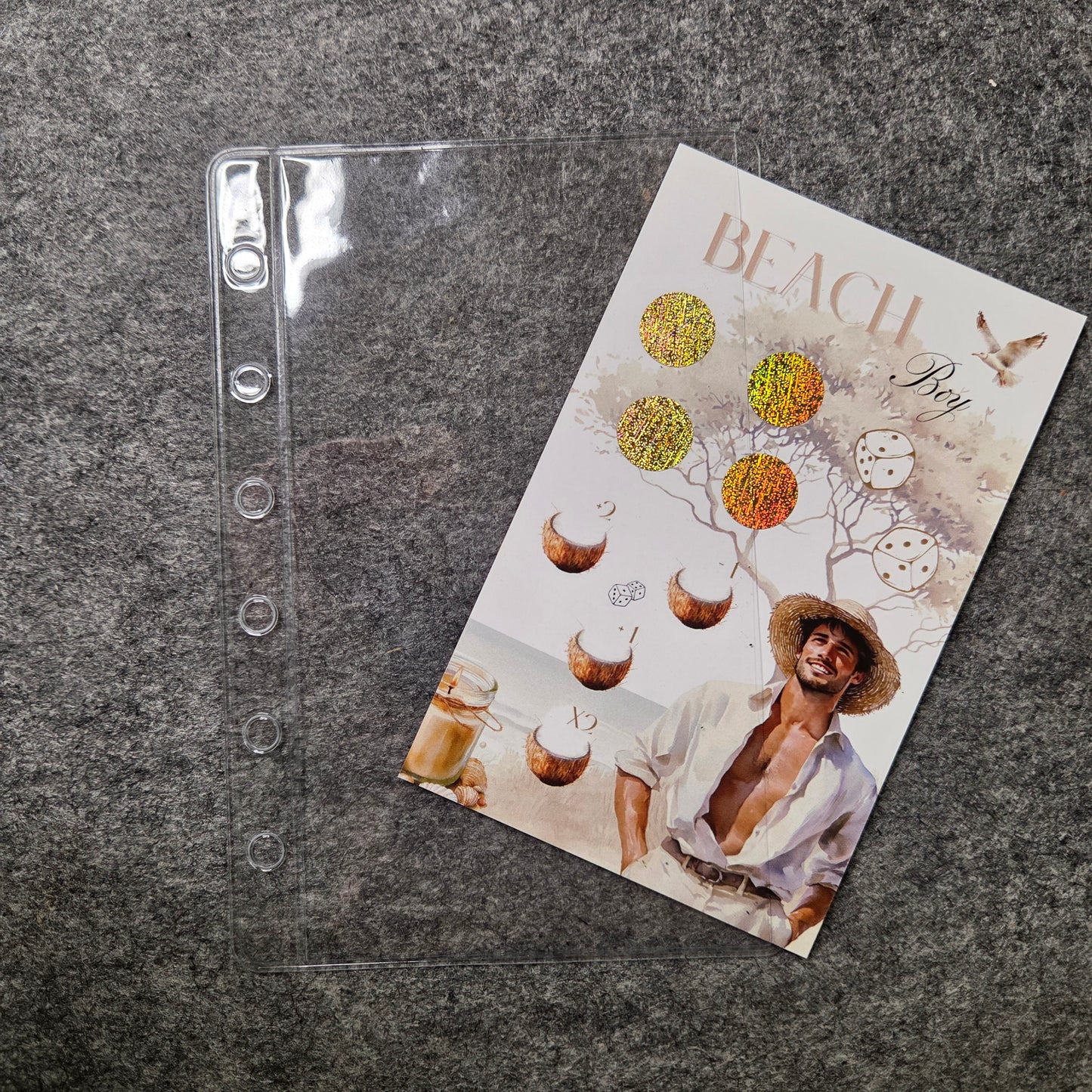 A7 Clear Zippless Hüllen