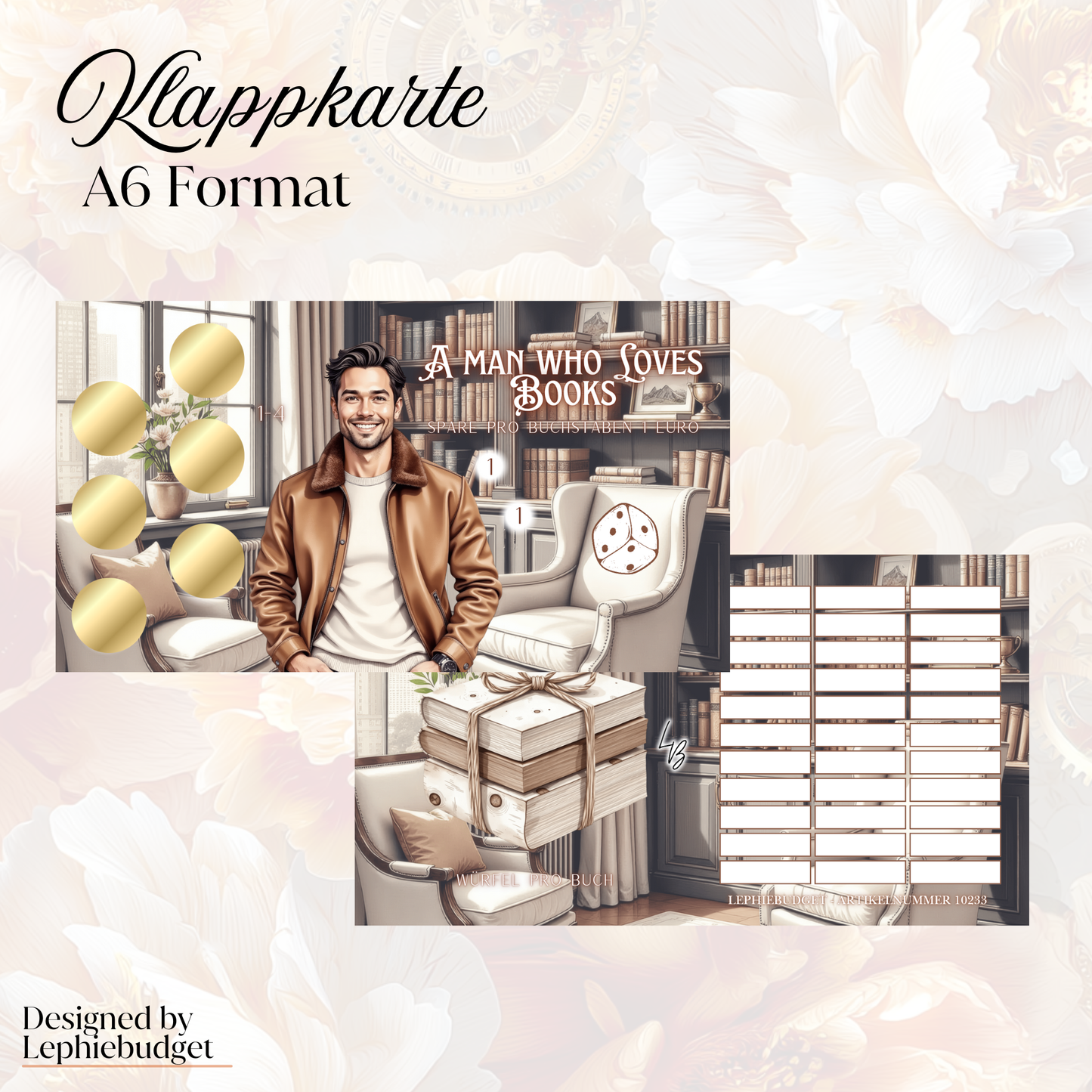 A Man who Loves books / Mixchallenge A6