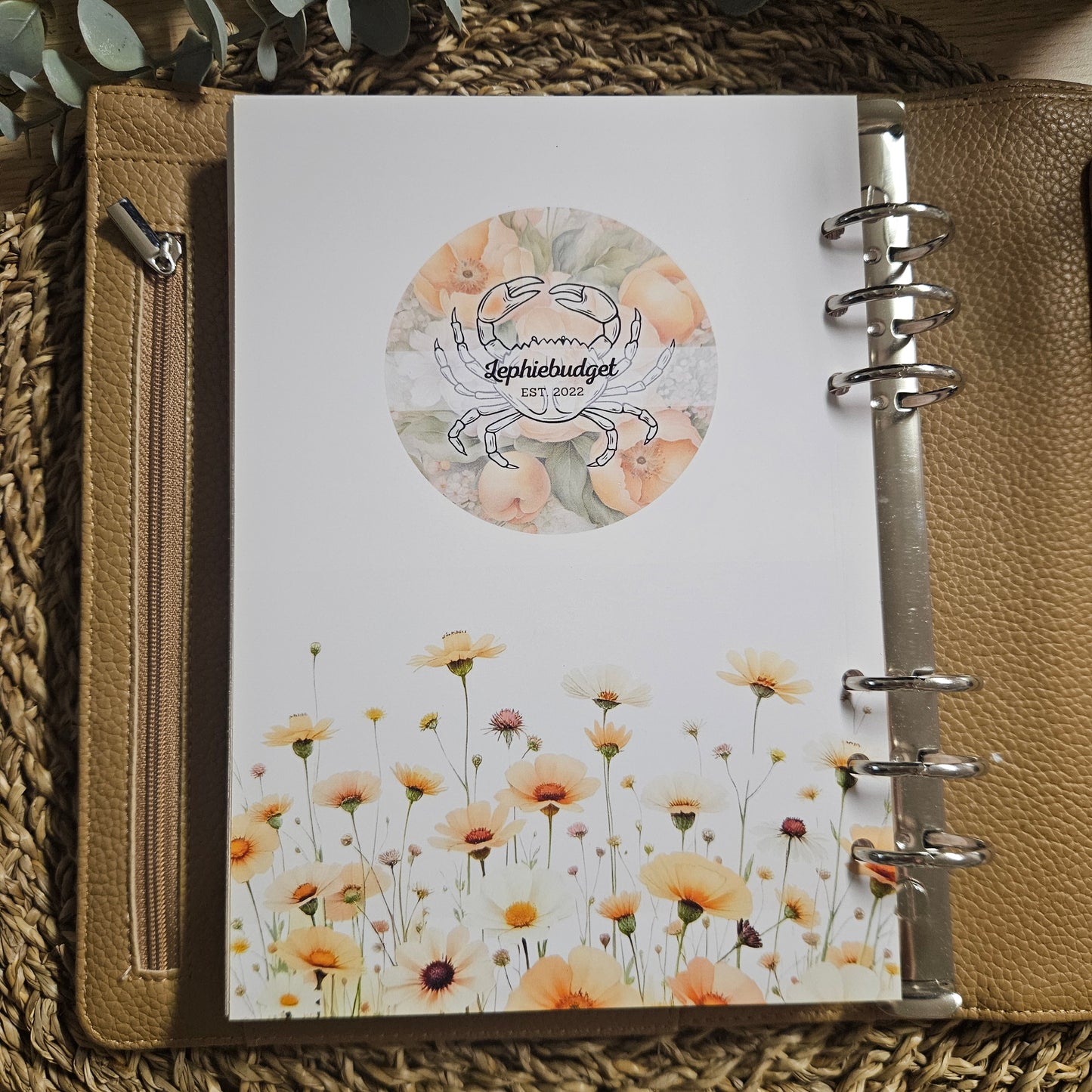 Budgetplaner Einlagen / A5 Format