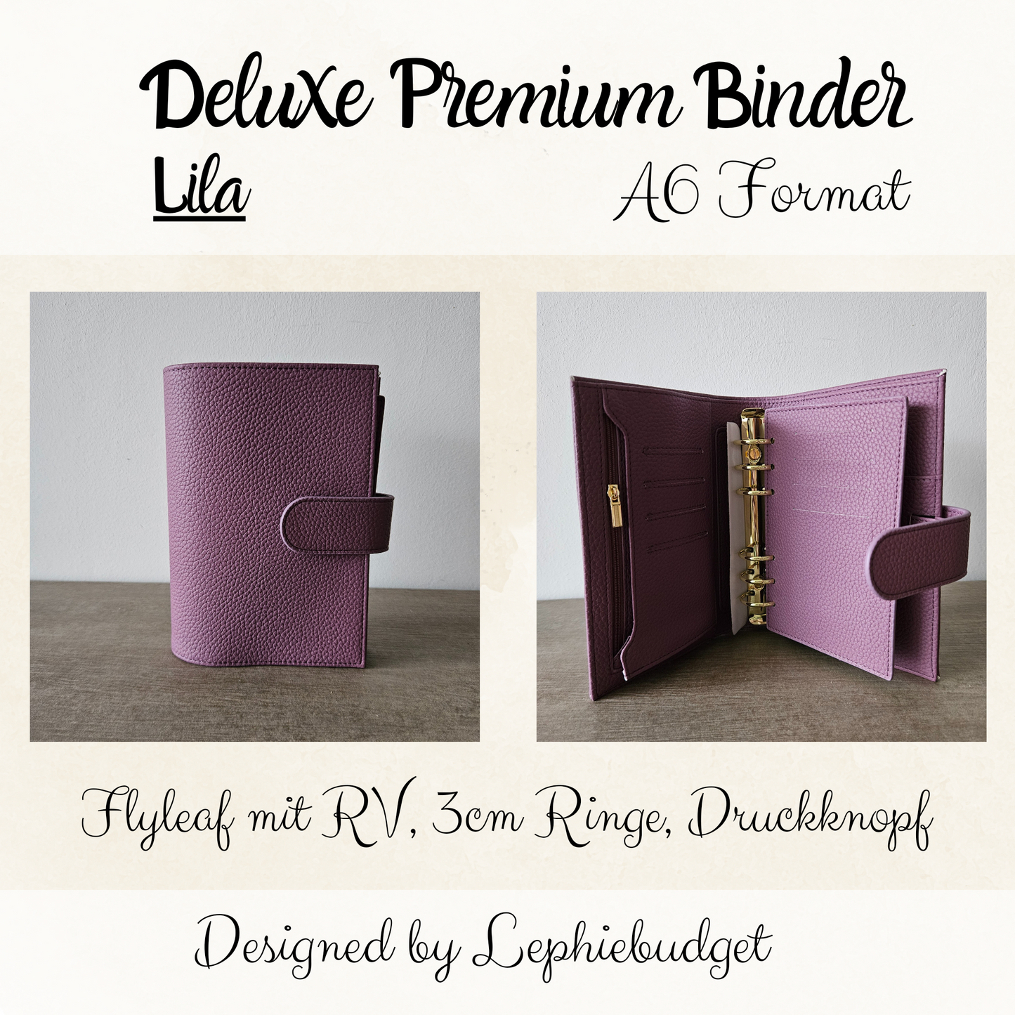 Deluxe Binder Premium A6
