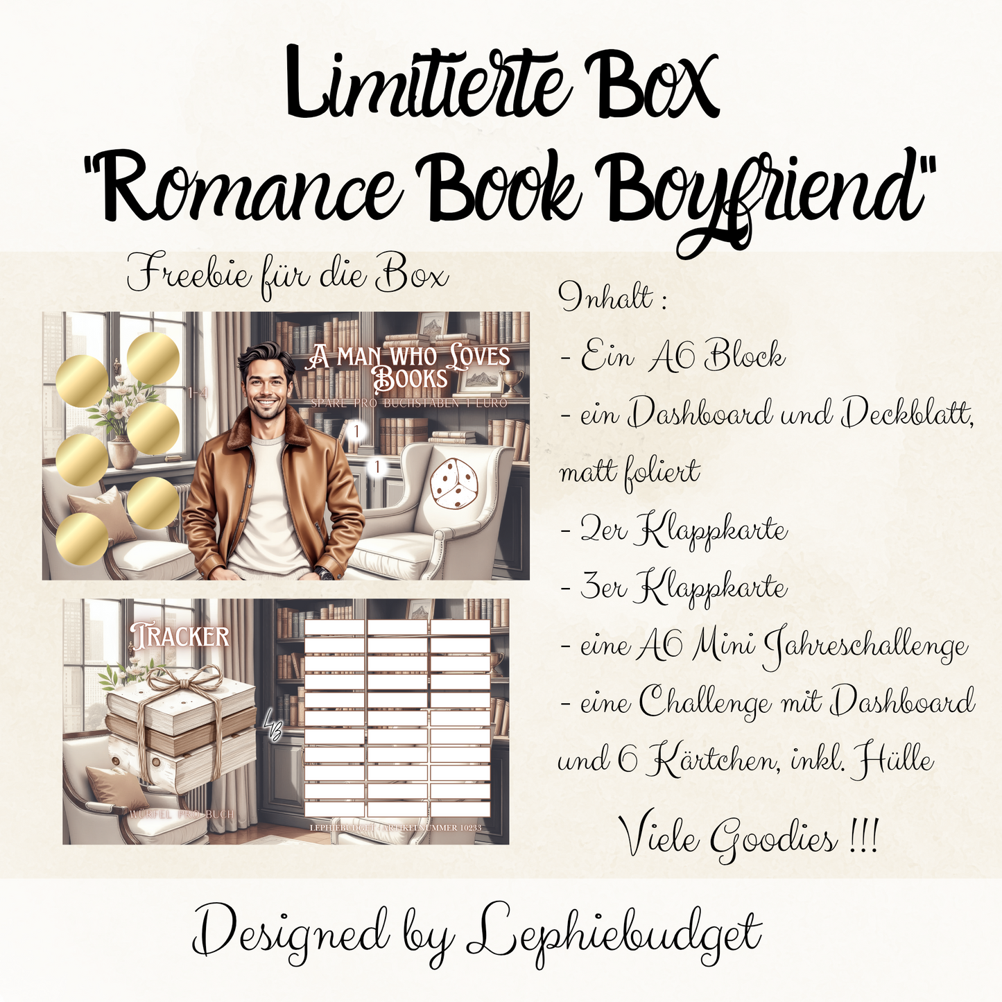Limitierte Box "Romance Book Boyfriend"