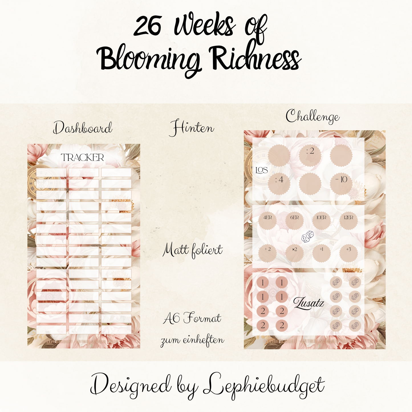 26 weeks of Blooming Richness