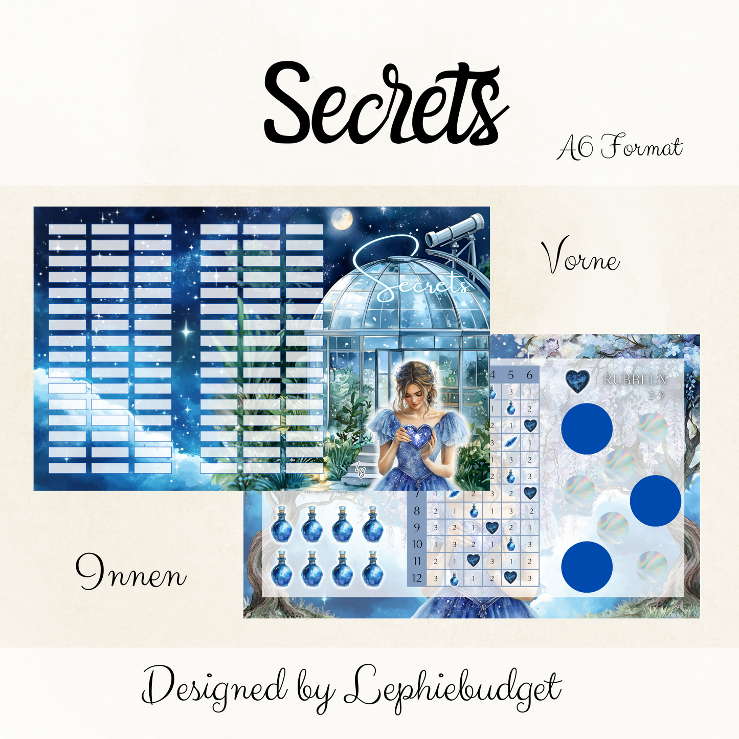 Secrets / Klappkarte