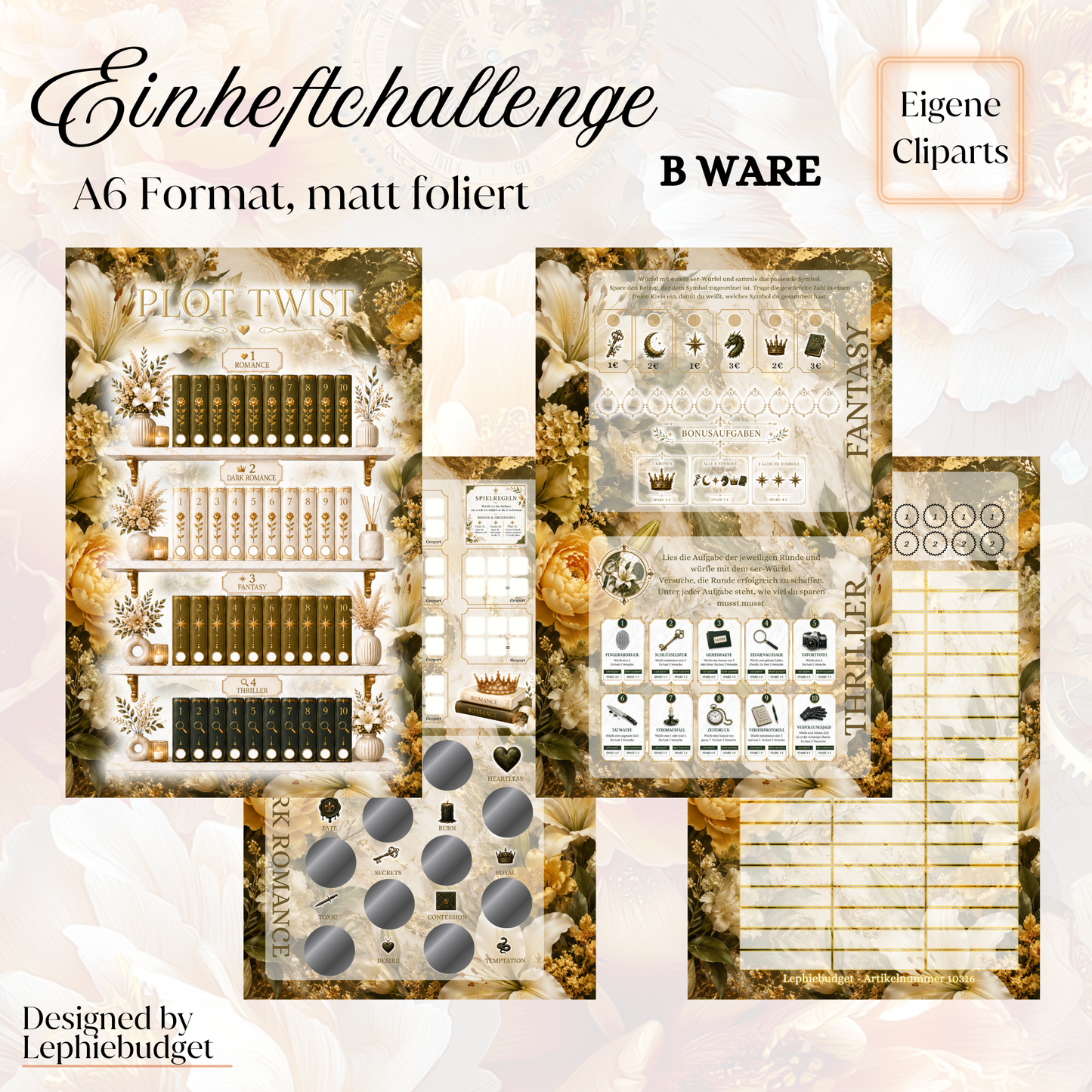 Plot Twist (B Ware) / A6 zum einheften
