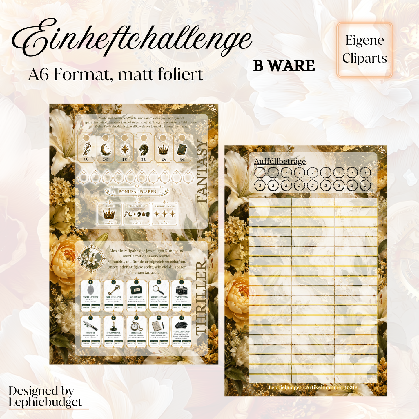 Plot Twist (B Ware) / A6 zum einheften
