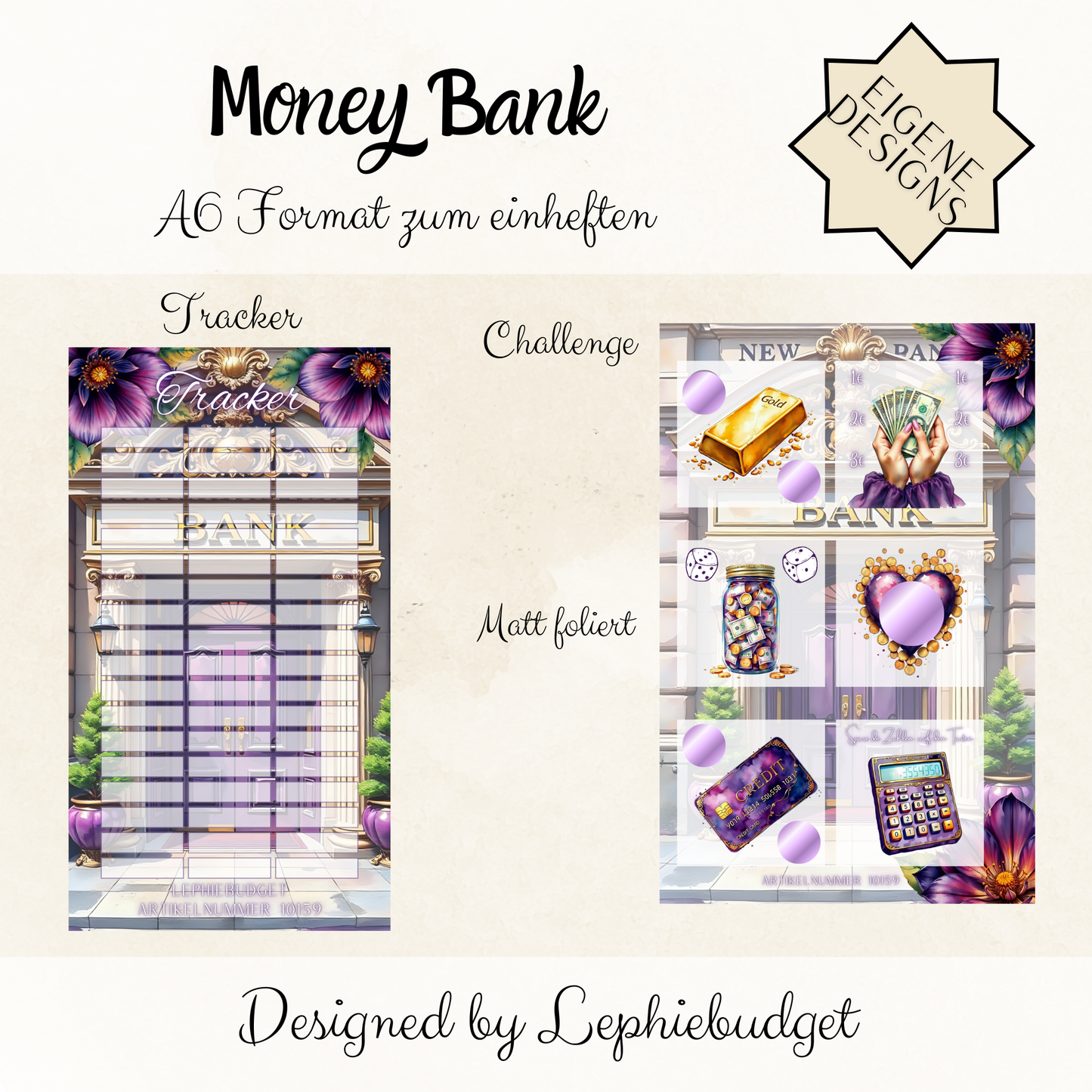 Money Bank Minijahreschallenge