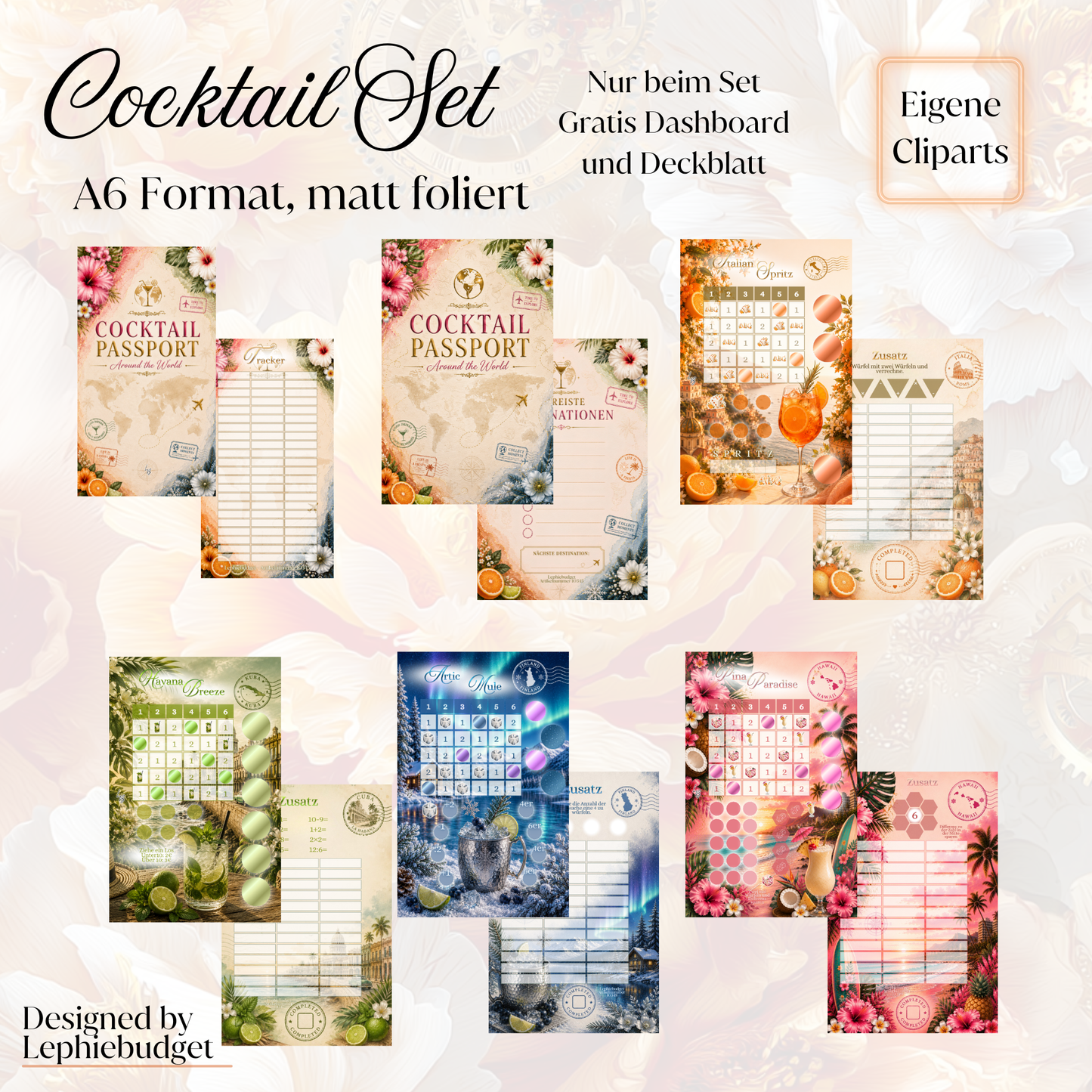 Cocktail Set (auch einzeln)