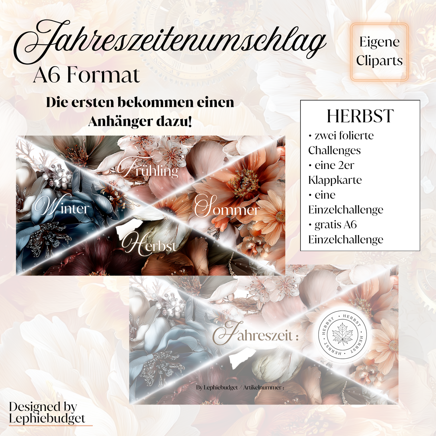 Jahreszeitenumschlag
