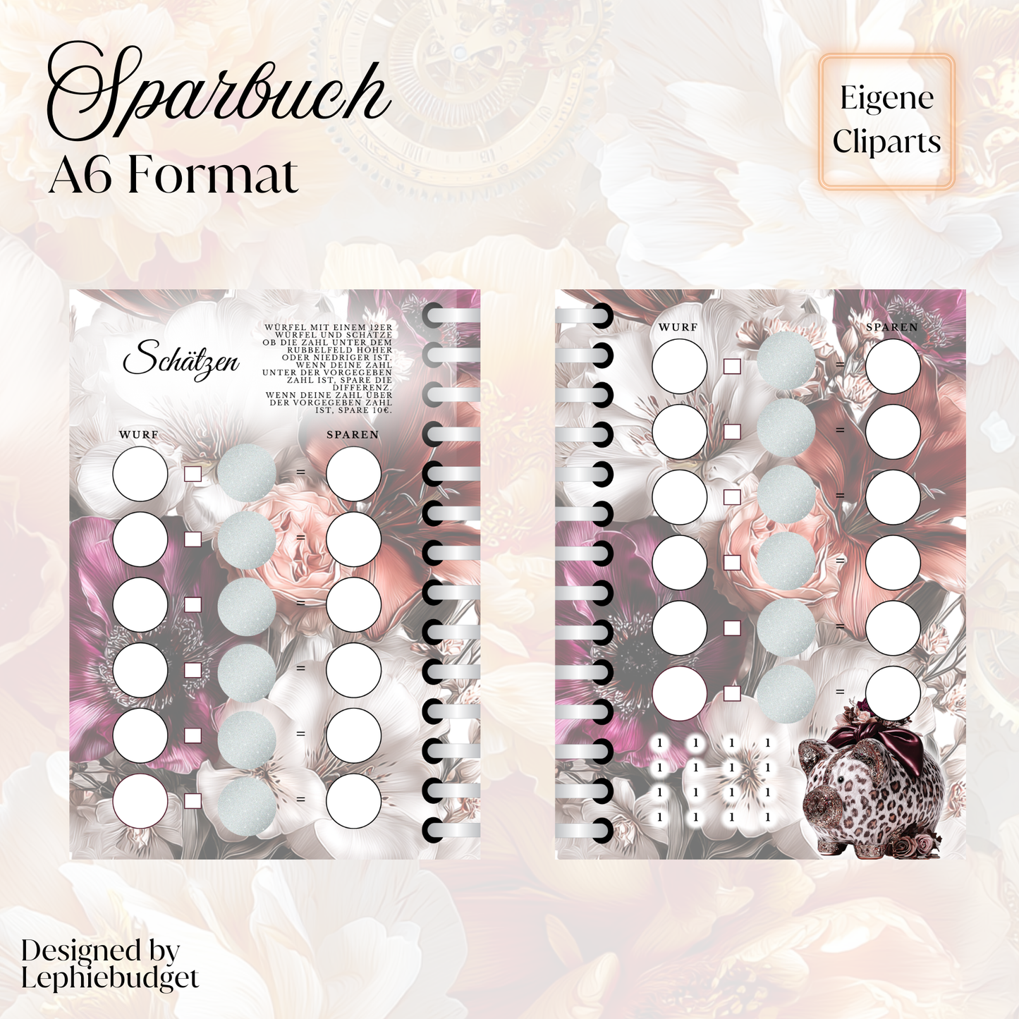 Save money for big dreams / Sparbuch