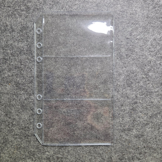 A6 Double Clear Hülle, 1-fach und 3-fach (3 Stück)