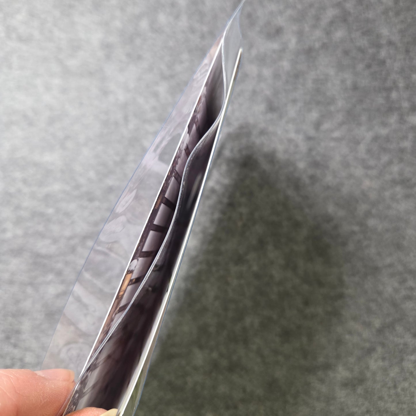 A6 Clear Hülle / 2 Fächer / Seiteneinschub 2.0