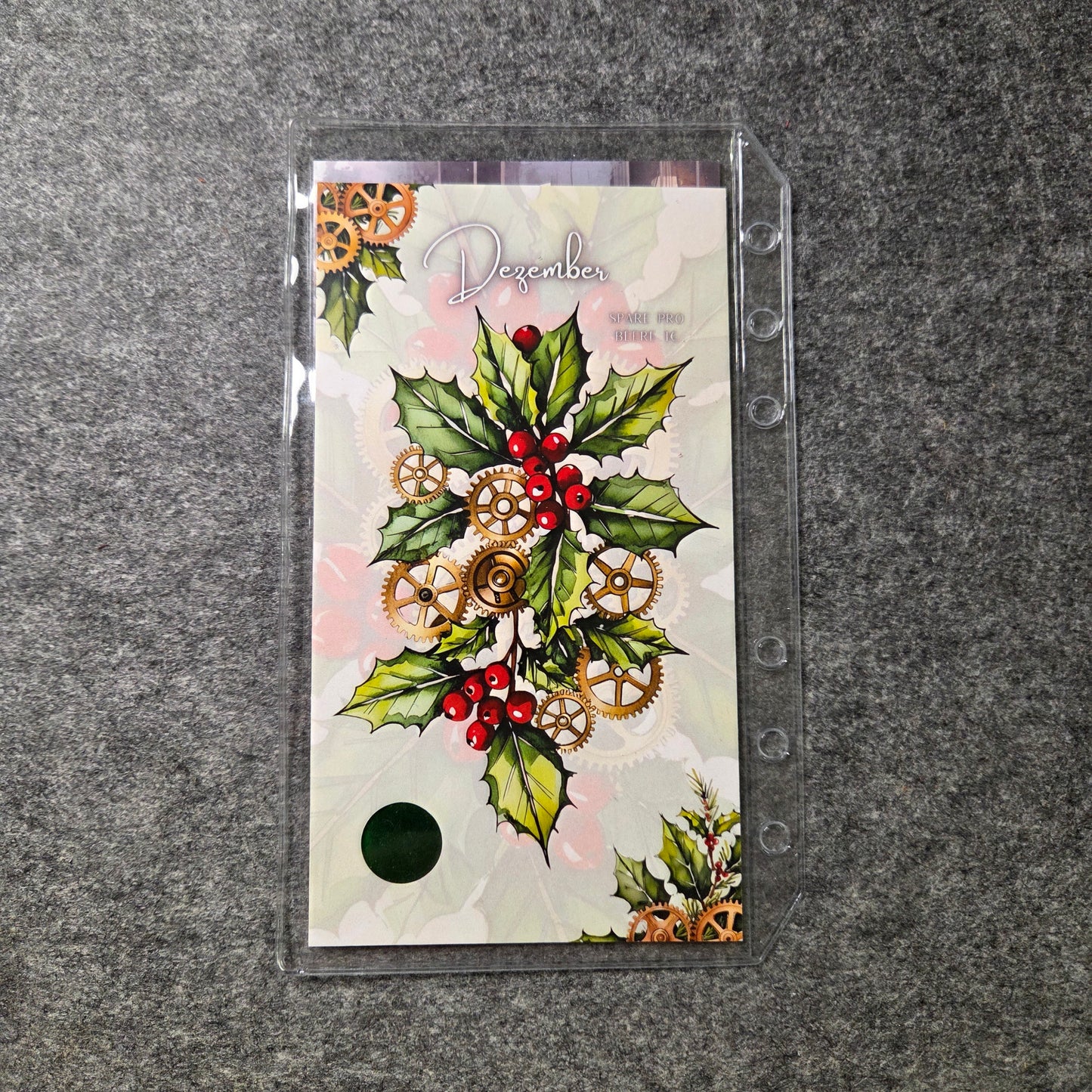 A6 Clear Hülle / 2 Fächer / Seiteneinschub 2.0