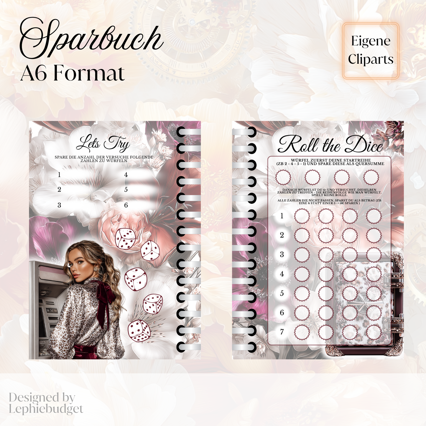 Save money for big dreams / Sparbuch