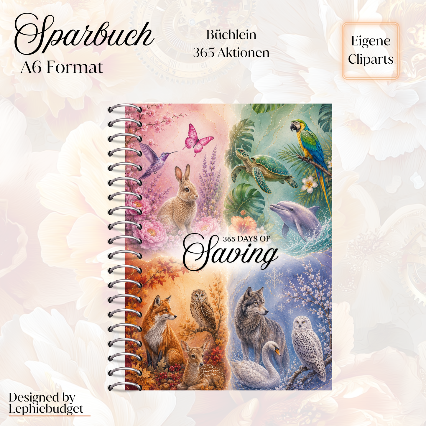 365 Days of Saving / Sparbuch