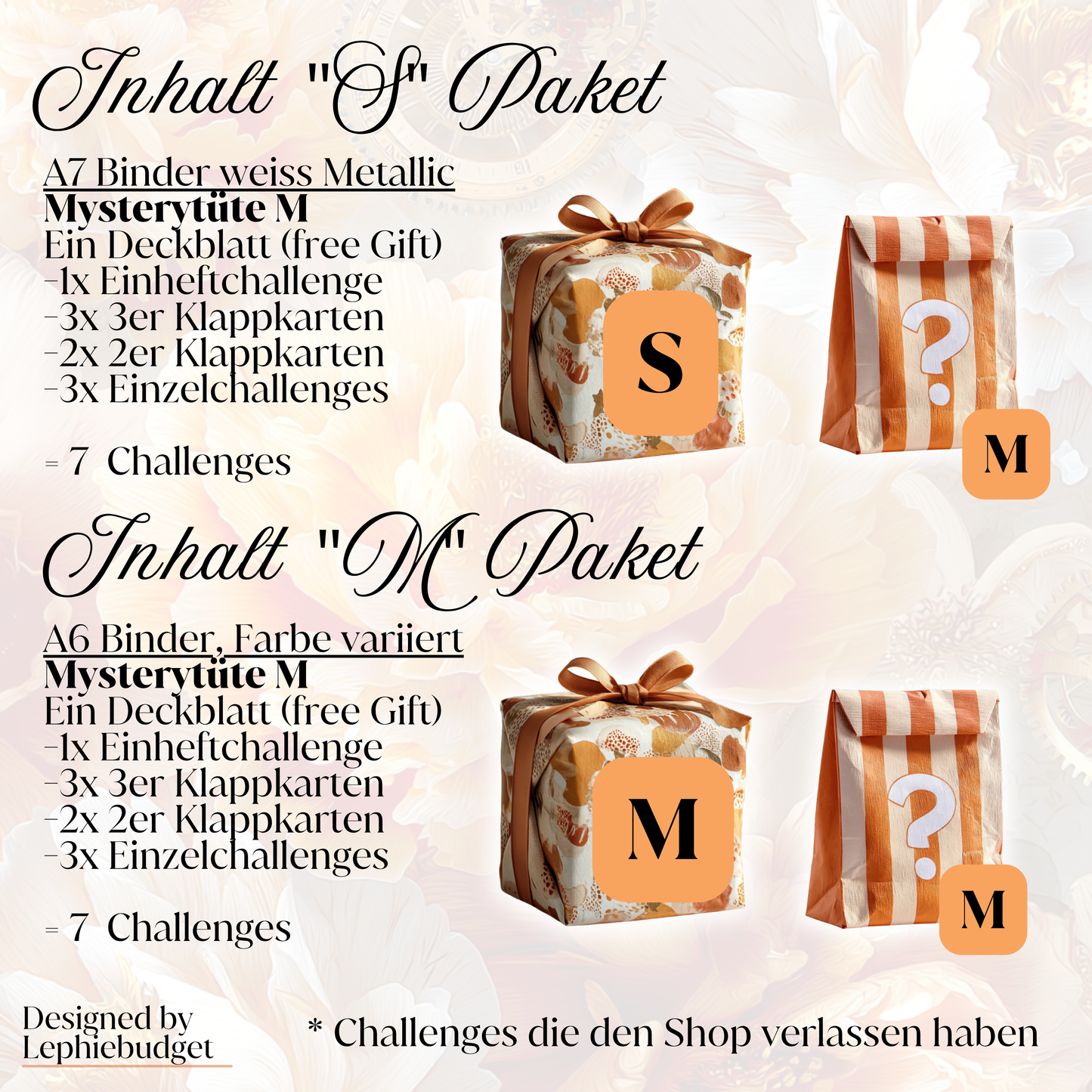 Mysteryboxen "S", "M" oder "L"
