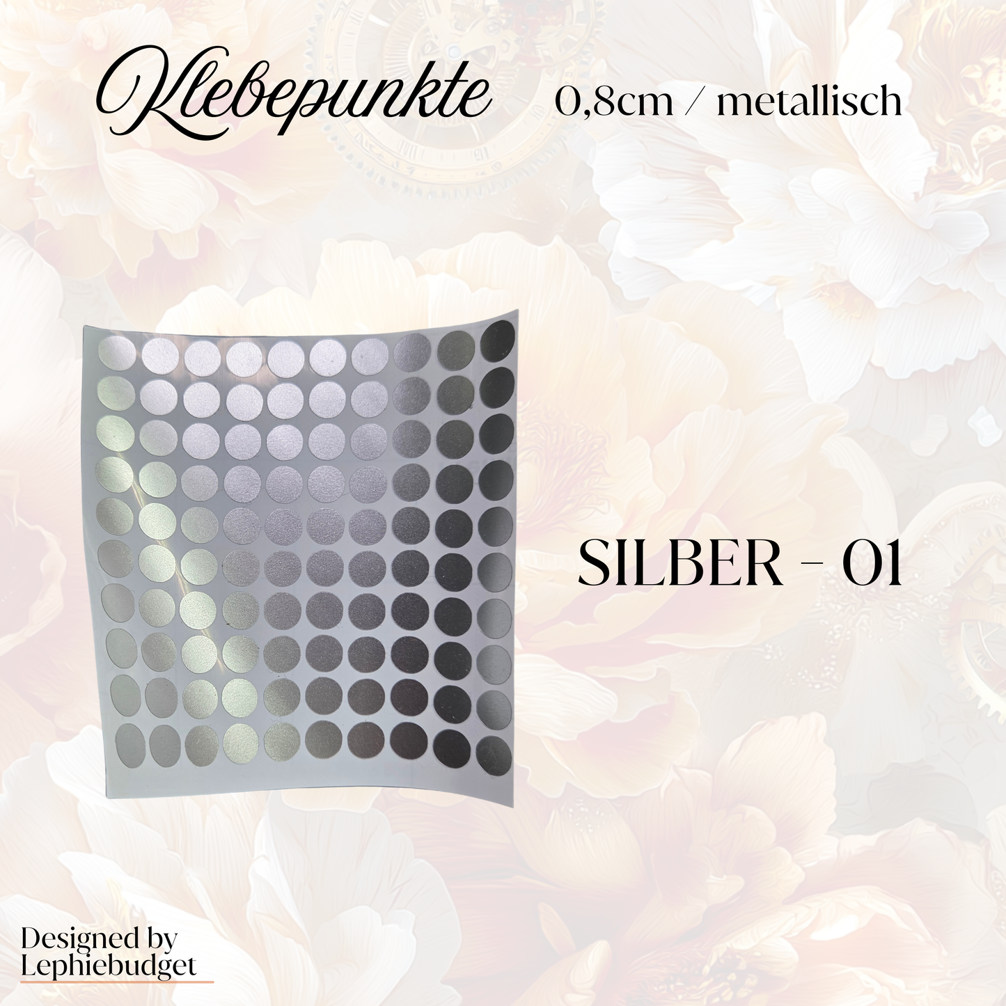 Klebepunkte 0,8cm - verschiedene Farben