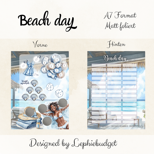 Beach day / A7 zum einheften