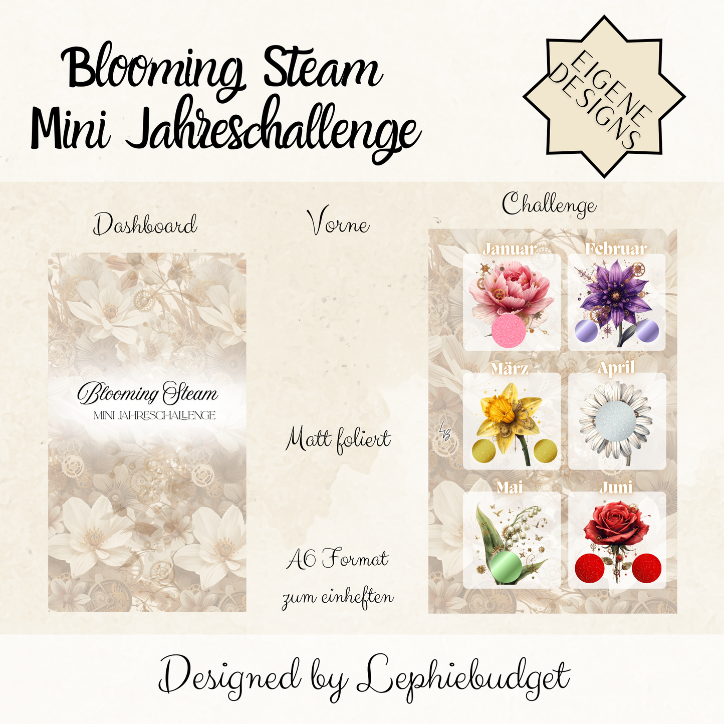 Blooming Steam Minijahreschallenge