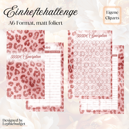 5050€ Sparplan / Einheftchallenge