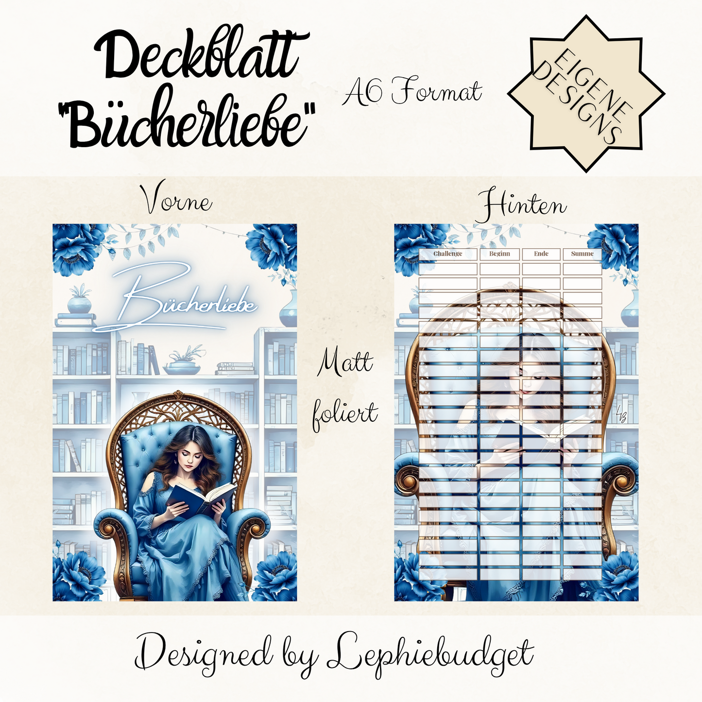 Deckblätter (30 verschiedene)