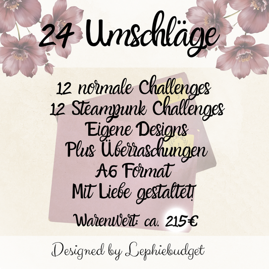 24 Umschläge (Vorbestellung)