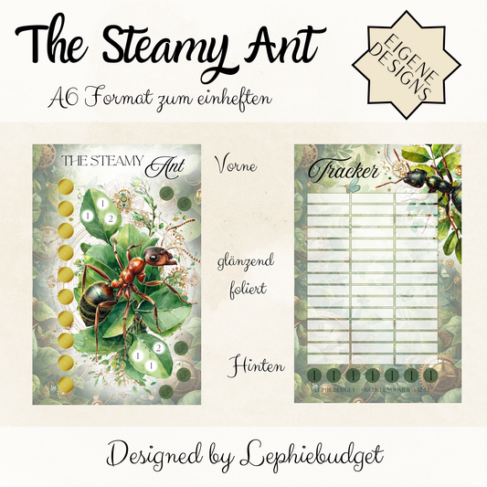The Steamy Ant / A6 zum einheften