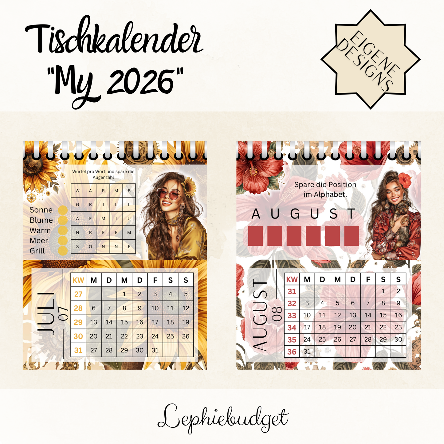 Tischkalender "My 2026"