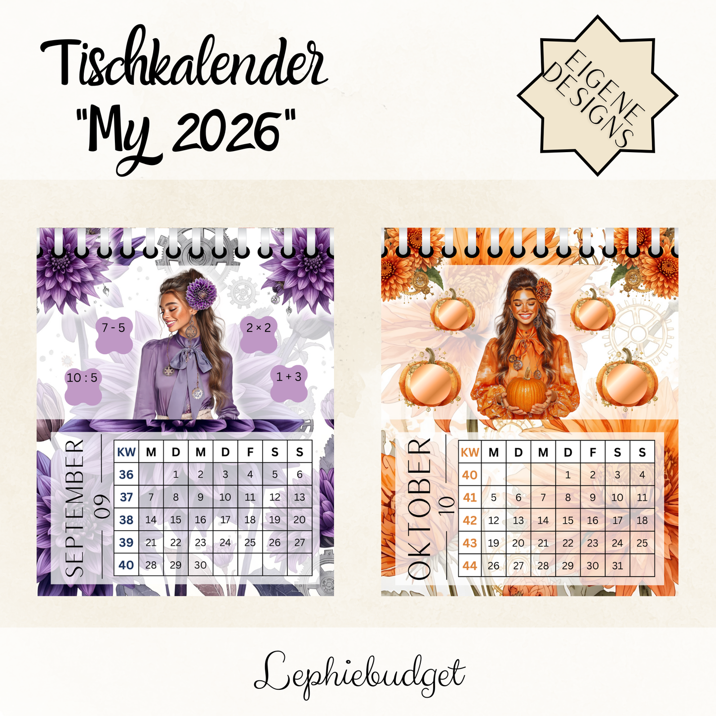 Tischkalender "My 2026"