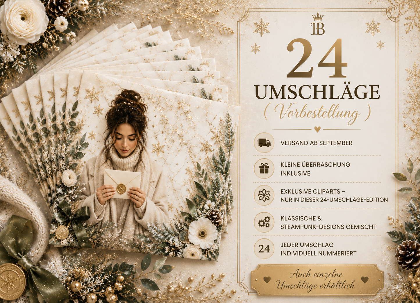 24 Umschläge (Vorbestellung)