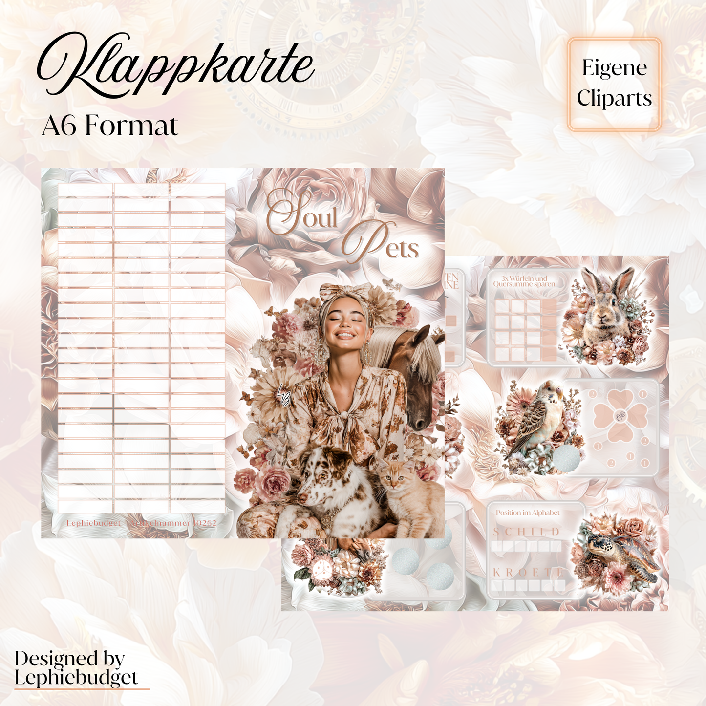 Soul Pets / Klappkarte