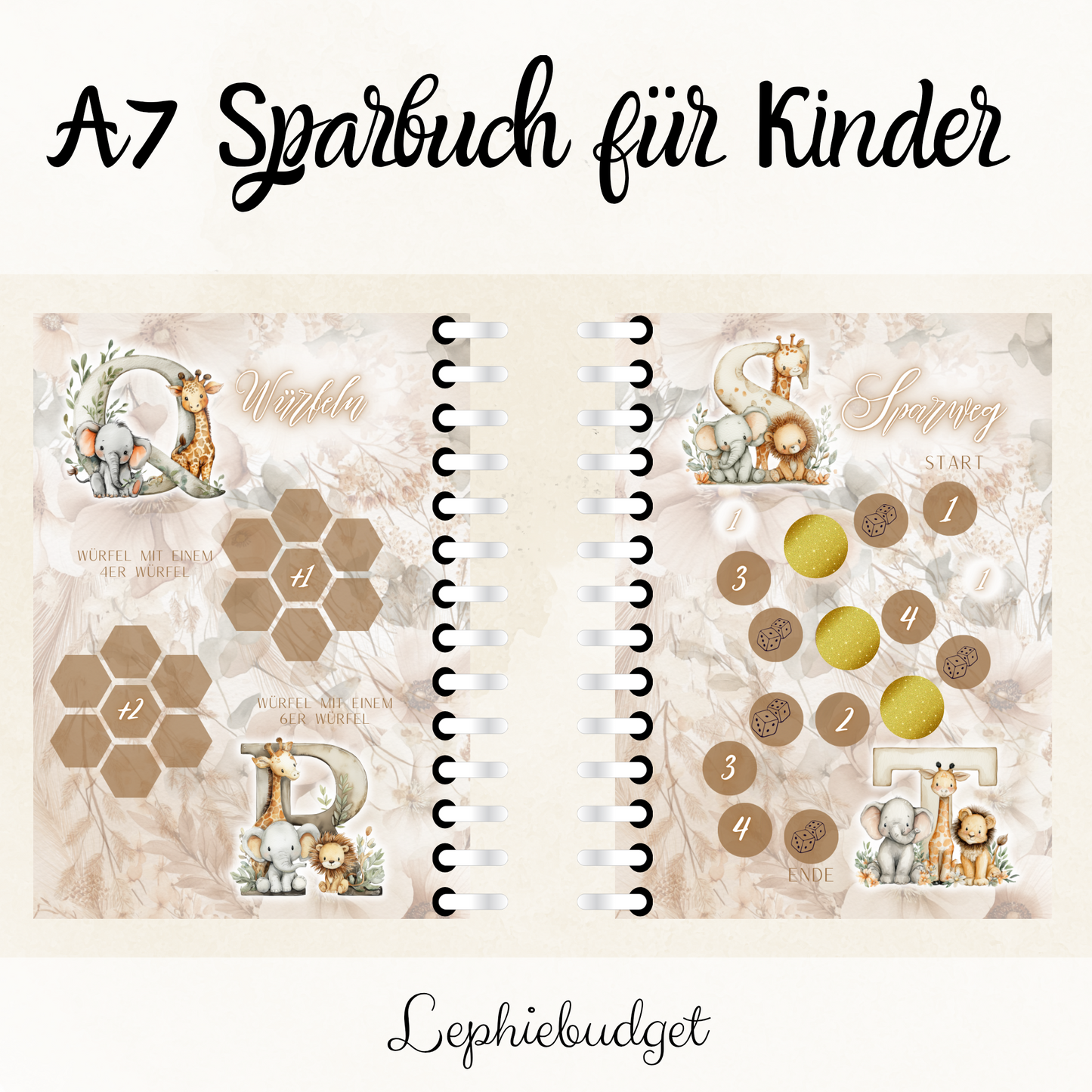 Kinder Sparbuch / A7