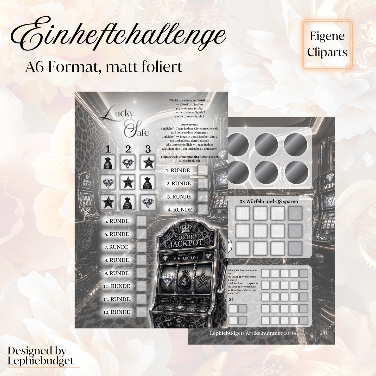 Lucky Safe / Einheftchallenge
