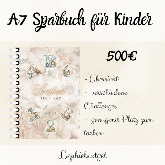 Kinder Sparbuch / A7
