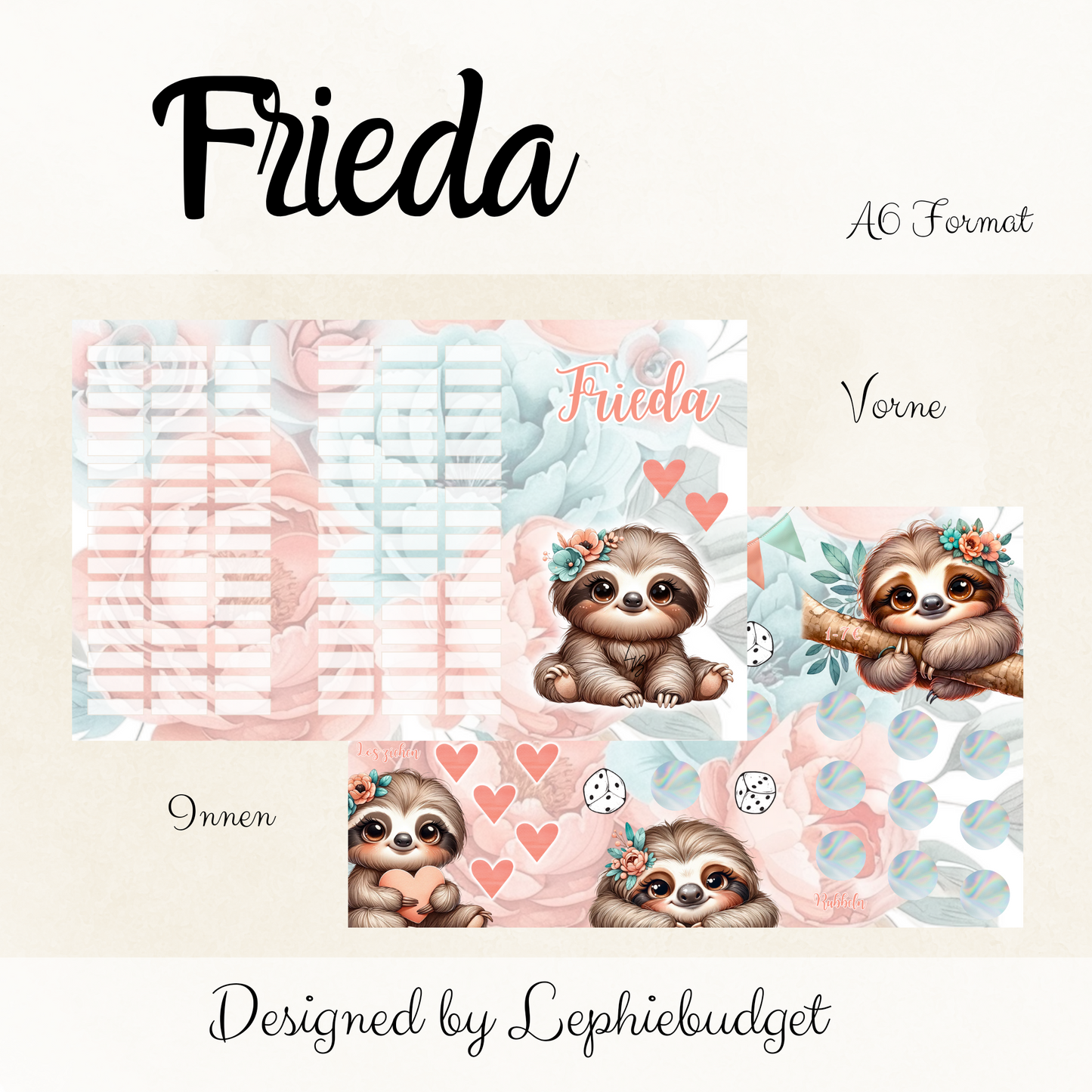 Frieda / Klappkarte