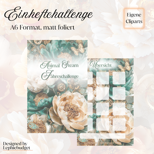 Deckblatt  "Animal Steam Jahreschallenge"