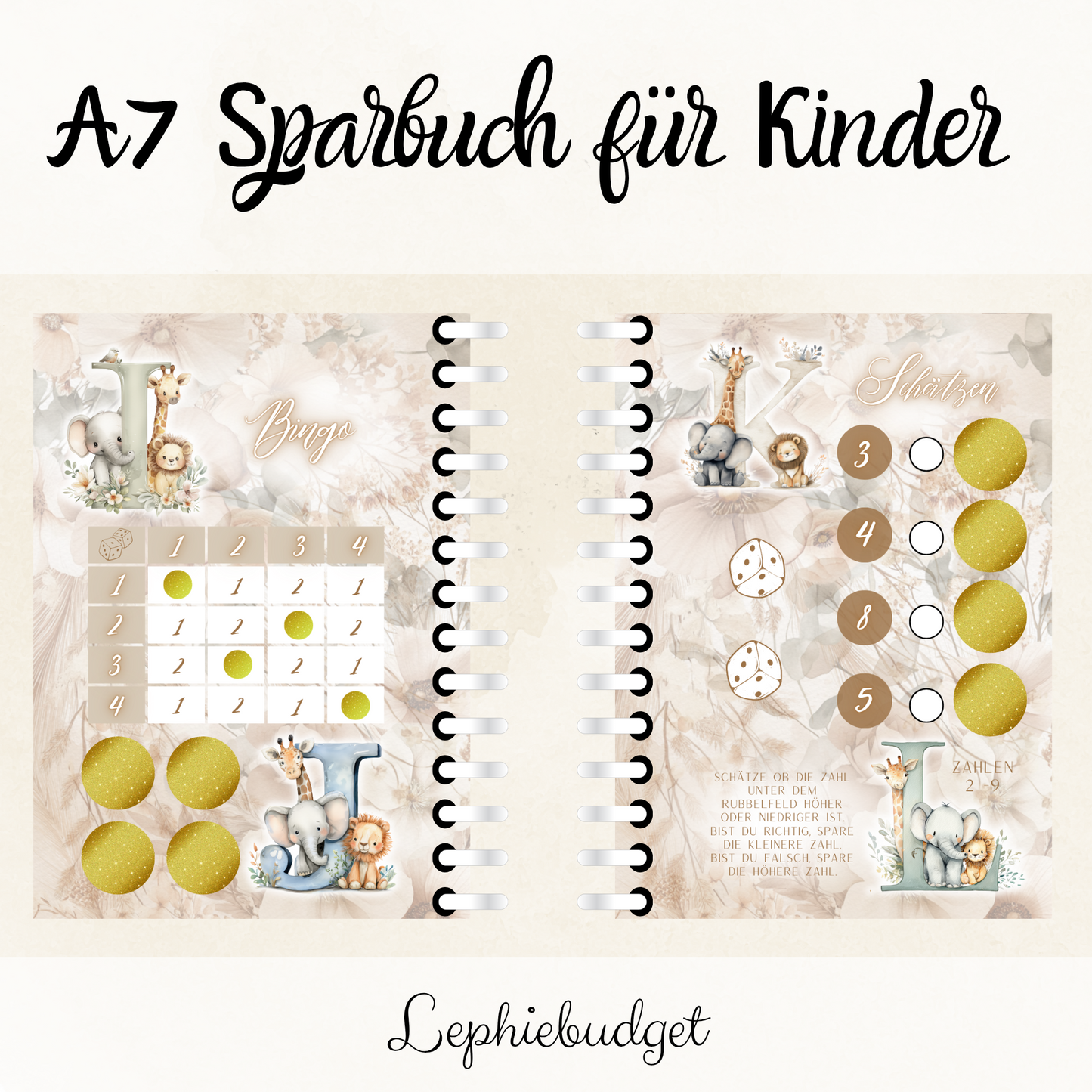 Kinder Sparbuch / A7