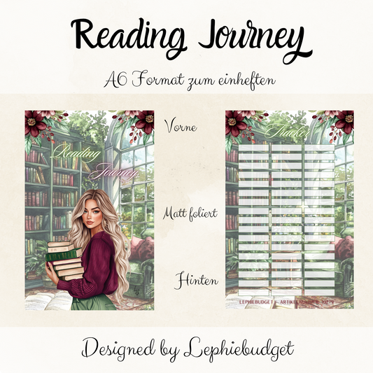 Reading Journey / A6 Einheftchallenge