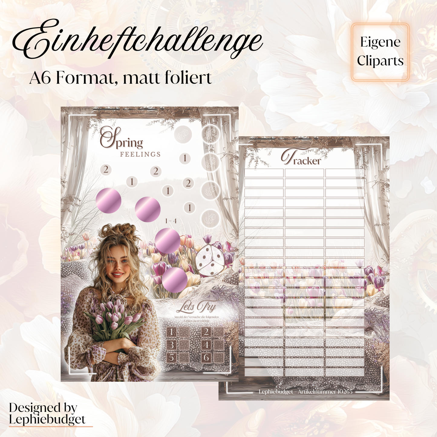 Spring Feelings / A6 zum einheften